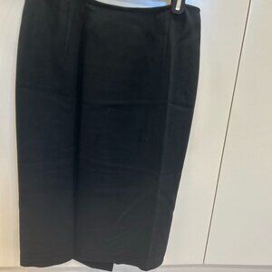 MIU MIU Black Pencil Skirt - Size 42